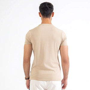 T-shirts pour hommes légers, nouvelle mode, sport, logo personnalisé, 100% coton, séchage rapide, respirant, vêtements décontractés, couleur unie, haute qualité - Product Image 6