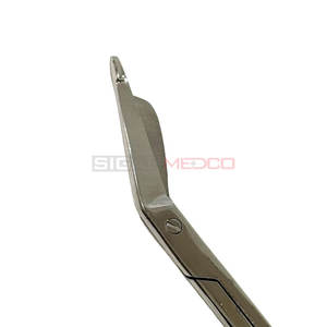 Ciseaux à pansement 5.5 "coudés un grand anneau de doigt EMT cisailles à traumatismes infirmières ambulanciers étudiants Instruments médicaux en gaze tranchante - Product Image 6