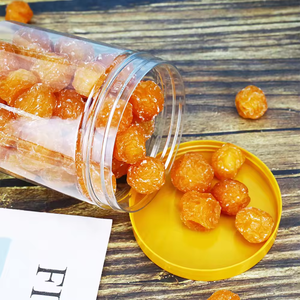 โหลพลาสติกใส่อาหารพร้อมฝาขวดรูปทรงกระบอกสำหรับสัตว์เลี้ยงผลิตจากเวียดนาม - Product Image 4