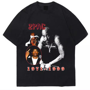 T-shirt graphique de galerie de haute qualité, avec logo personnalisé imprimé, t-shirts surdimensionnés pour hommes, t-shirts à épaules tombantes, vente en gros - Product Image 5