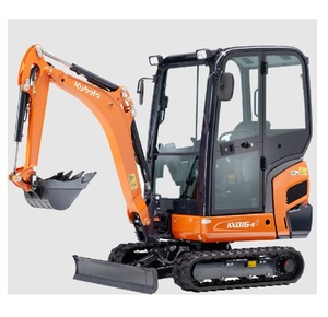 Práctica Miniexcavadora Kubota KX016-4 de 1.6T con Motor Diésel para Trabajos de Cimentación - Product Image 4