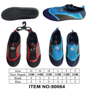 Ragazzo acqua scarpe taglie 11-13 leggero peso leggero traspirante comodo chiuso EVA Mesh gomma TPR per i bambini per la primavera estate - Product Image 1