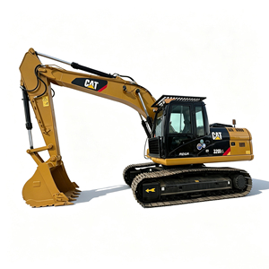 Excavadora CAT 320D2L usada original para construcción, excavadora Caterpillar fabricada en Japón para movimiento de tierras, buen estado, 20 toneladas, sobre orugas. - Product Image 1