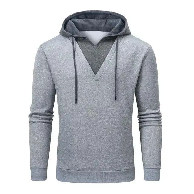 Sweat-shirt à capuche pour homme Streetwear personnalisé Sweatshirts à capuche pour homme Prix bon marché Nouveau style de mode Pull-over à capuche respirant en coton