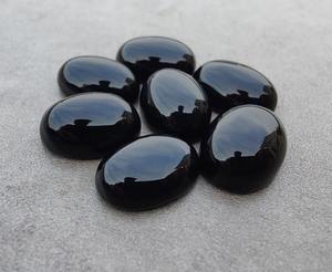หินอัญมณีสีดำนิลธรรมชาติแท้คุณภาพสูงขนาด4x6มม. ถึง20x30มม. ทรงหลวมสำหรับทำเครื่องประดับทอง - Product Image 5