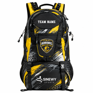 กระเป๋าเป้สะพายหลังสำหรับทีมมวยปล้ำแห่งชาติฟลอริด้า SINEWY SPORTS สีน้ำเงิน-ดำ ทำจากไนลอน สำหรับกิจกรรมกลางแจ้ง ขนาด 36-56 ลิตร สายสะพายไหล่แบบยูนิเซ็กซ์ - Product Image 4