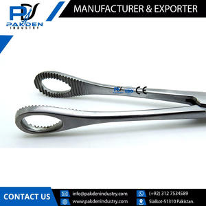 High Quality Custom OEM Design Foerster <b>Sponge</b> Forceps Best Selling German Stainless Steel Manual Power Source - Product Image 5