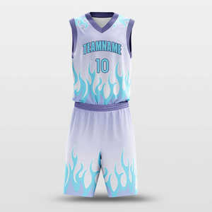 2025 ensemble d'uniformes de basket-ball pour hommes de haute qualité sur mesure Logo respirant Sublimation tenue de basket-ball personnalisée personnalisée - Product Image 5