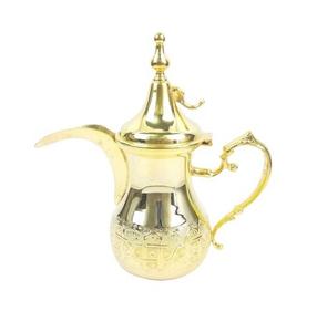 ARABIC DALLAH METAL TEA & COFFEE <b>POT</b> <b>SET</b> ECO-FRIENDLY LUXURY for DINNERTABLE & KITCHEN DECOR - Product Image 6