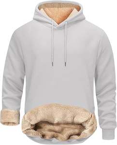 Chándal polar de algodón cálido para hombre y mujer Traje de invierno de dos piezas Ropa deportiva para gimnasio - Product Image 6