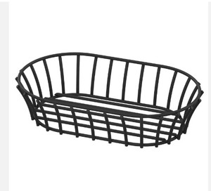ตะกร้าเก็บของลวดเหล็กสีดําตกแต่งยอดนิยมสําหรับบ้าน - Product Image 1