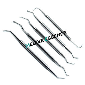 Ensemble d'instruments de levage de sinus non creux en acier inoxydable professionnel de 5 pièces Instruments dentaires outils de chirurgie dentaire avancés - Product Image 1