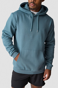 Sudaderas con Capucha Lisas de Algodón 100% de Alta Calidad para Hombre, Estilo Casual de Invierno, Tallas Grandes, Venta al por Mayor, Suministro a Granel - Product Image 4