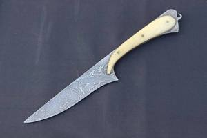 Couteau à filet en acier damas Couteau de chef de cuisine à filet en acier damas fait main de haute qualité - Product Image 2