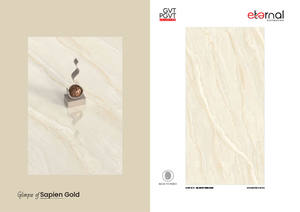 Azulejos de Porcelana Elegantes de 600x1200 mm, Efecto Veteado de Mármol Chic, Formato Grande, Duraderos para Pisos y Paredes - Product Image 2