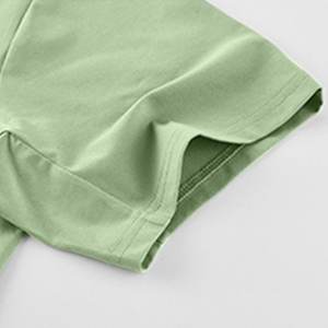 เสื้อยืดฟิตเนสสีพื้นสำหรับผู้ชายเสื้อออกกำลังกายระบายอากาศได้เข้ารูปเสื้อยืดออกกำลังกายสำหรับยิมวิ่งชุดกีฬาฤดูร้อน - Product Image 2