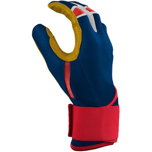 Gants de frappeur de baseball et de softball en cuir de vachette professionnels sur mesure avec manchette longue et protection des mains - Product Image 5