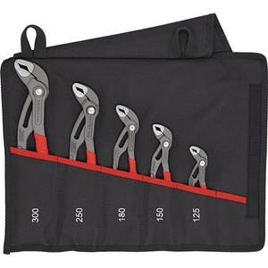 For KNIPEX Cobra 5-Piece <b>Pliers</b> <b>Set</b> in Grey Atramentized Cardboard Box Tool <b>Sets</b> - Product Image 1