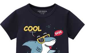 Top Selling Kids <b>Shark</b> Printed <b>T</b> <b>Shirt</b> For Summer - Product Image 3