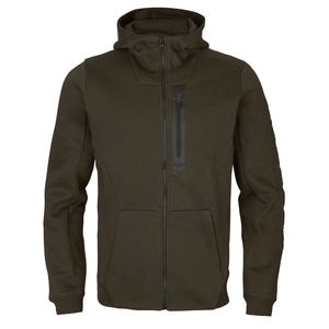Sudadera con capucha de lana de algodón de 500GSM de peso pesado para hombre, hombro caído, de gran tamaño y teñido liso para invierno - Product Image 1