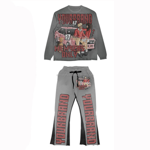 Nouveau survêtement de luxe à la mode pour les femmes survêtement éponge personnalisé et élégant ensemble de Jogging Premium Gym Wear survêtement ensemble de haute qualité - Product Image 5