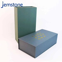 Venta al por mayor personalizado impreso hecho a mano de lujo de cartón rígido impresión CMYK vacío dorado estampado magnético té caja de regalo