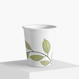 Taza de papel de una sola pared de 6OZ de calidad superior preferida desechable blanca más vendida de Malasia, laminación de PE, agua Mineral 100% - Product Image 3