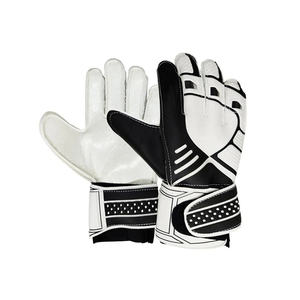 Gants de gardien de but de football de qualité supérieure Poignée en latex allemand Coupe plate Confort Nylon tricoté Caractéristique Protection des doigts - Product Image 5