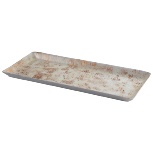 Bandeja Decorativa de Esmalte para Servir, Forma Cuadrada, para Hoteles y Restaurantes/Bandeja de Acabado de Esmalte de Aluminio Metálico de la Mejor Calidad - Product Image 5