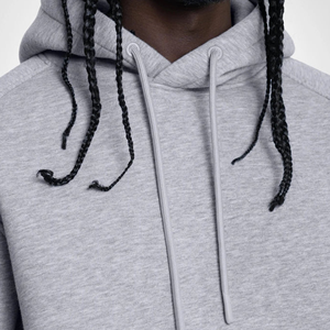 Sweat-shirt à capuche unisexe d'hiver, logo personnalisé, 100% coton, surdimensionné, polaire doux, vêtements de rue décontractés, manches raglan pour homme - Product Image 4