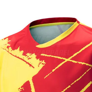 Ropa de verano Hombres Camisetas de sublimación de manga corta Cuello redondo Nueva llegada Camisetas de sublimación - Product Image 3