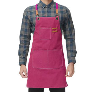 Delantal de trabajo de mezclilla personalizado para artesanos, delantal multibolsillo para uso en tienda o cocina, herramienta y delantal de taller con múltiples bolsillos - Product Image 6