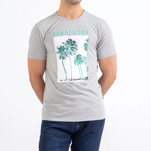 Camiseta de Algodón de Alta Calidad, Camiseta Personalizada con Logotipo para Hombre, Camiseta de Manga Corta para Hombre - Product Image 5