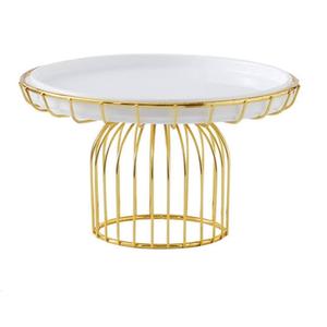 Best Quality Aluminium Metal Rounded Shape Fruit <b>Cake</b> Serving <b>Stand</b> for <b>Christmas</b> & Event Party Celebration - Product Image 1