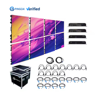 Kapalı açık Pantalla Led taşınabilir Led duvar P2.9 P3.91 yüksek parlaklık döküm alüminyum LED dolapları kiralama LED ekran