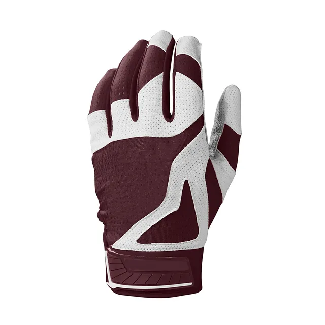 Baseball Batting Gloves Erwachsene Großhandel Leder Komfortable Custom Logo Handschutz Top Trend Softball Abendessen Qualität Männer