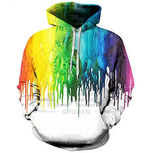 2023 OEM Mens Gym Pullover Sweatshirt 3D Printed Polyester Long Sleeve <b>Hoodie</b> <b>Plain</b> Dyed for Winter - Product Image 4