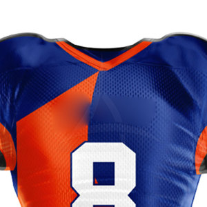 Camiseta de fútbol americano 2025 nuevo diseño profesional transpirable de manga corta talla grande personalizable al por mayor - Product Image 6