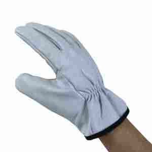 Gants de conduite professionnels blancs Steerhide, poignée antidérapante améliorée et respirante pour un confort et une sécurité en toutes saisons. - Product Image 3