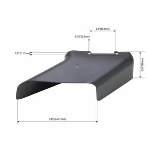 Chaussure de dérapage de souffleuse à neige Murray Craftsman modèle 1740718AYP 1740718HMA matériau en acier neuf - Product Image 1