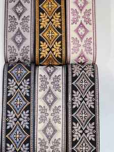 Diseño de moda flor bordado encaje recorte suave malla encaje ajuste para damas vestido ropa bordado - Product Image 3