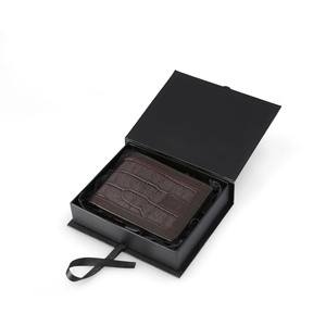 Tarjetero de Lujo al por Mayor para Hombre, de Cuero Genuino, Corto, Delgado, de Alta Calidad, Multifuncional, con Bloqueo RFID, Billetera Bifold Bordada - Product Image 4