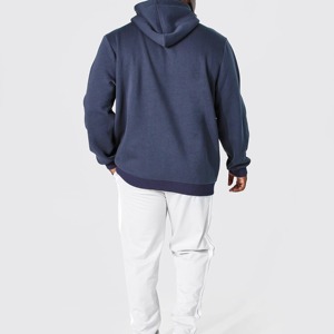 Pull à capuche surdimensionné pour hommes, sweat à capuche à paillettes imprimé tissu français polyester/coton Vente en gros personnalisé 500gsm - Product Image 5