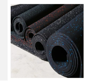 <span class=keywords><strong>Tapis</strong></span> de salle de sport intérieur prix d'usine 4mm 6mm 8mm Rouleaux de sol de salle de sport en caoutchouc - Product Image 2