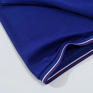 Polo à la mode, coupe ajustée, 100% coton, manches courtes, anti-rides, anti-rides - Product Image 2