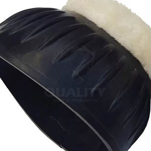 Bottes de cloche de cheval réglables pour l'entraînement et le saut Bottes de cloche en néoprène légères Protection des sabots - Product Image 4