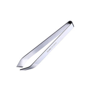 แหนบสแตนเลสสำหรับเชฟมืออาชีพอุปกรณ์ร้านอาหารแหนบแบบแบนและแบบเอียง - Product Image 4