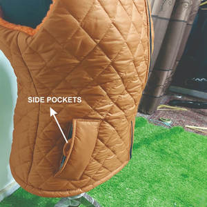 Gilets d'hiver unisexes de haute qualité, imperméables, coupe-vent, respirants, avec fermeture éclair, logo personnalisé ODM, design personnalisé, veste matelassée - Product Image 2