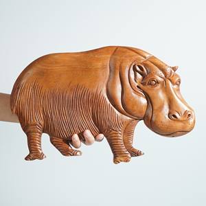 Best price wooden <b>engraving</b> with animal figures natural wood carving <b>arts</b> for home decoration - Product Image 6