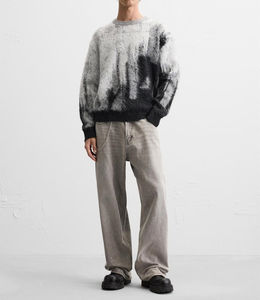 Sweat-shirt avec broderie personnalisée en molleton de coton pour hommes, design élégant, idéal pour la mode décontractée, style de rue - Product Image 6